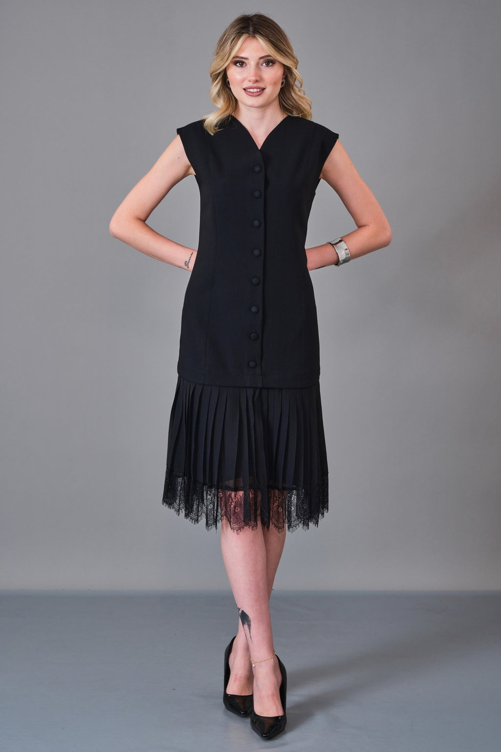 Fever - Regular Size Dress (FVR27K16001) - 8690200235634