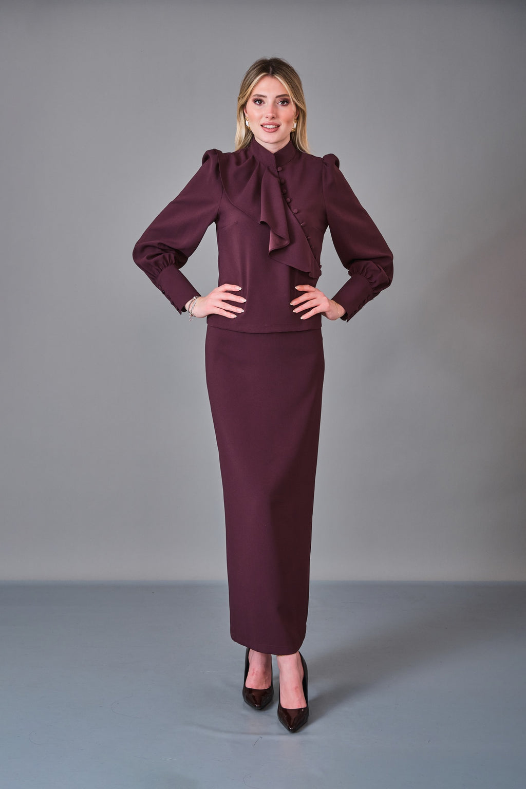 Myraang - Regular Size Blouse (MRG27K02-3166) - 8690200236068