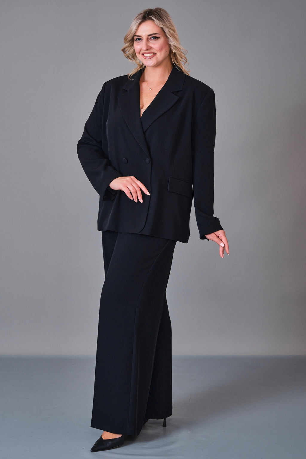 Laluce - Plus Size Jacket (L2.K27.CK.2C139) - 8690200236082