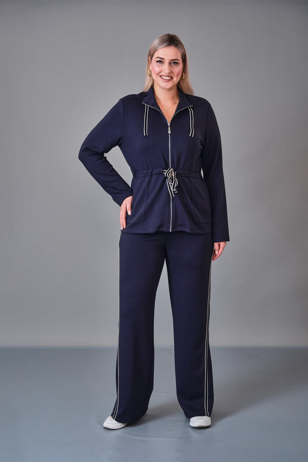 Salkim - Plus Size Suit (SAL27K66524BB) - 8690200236204