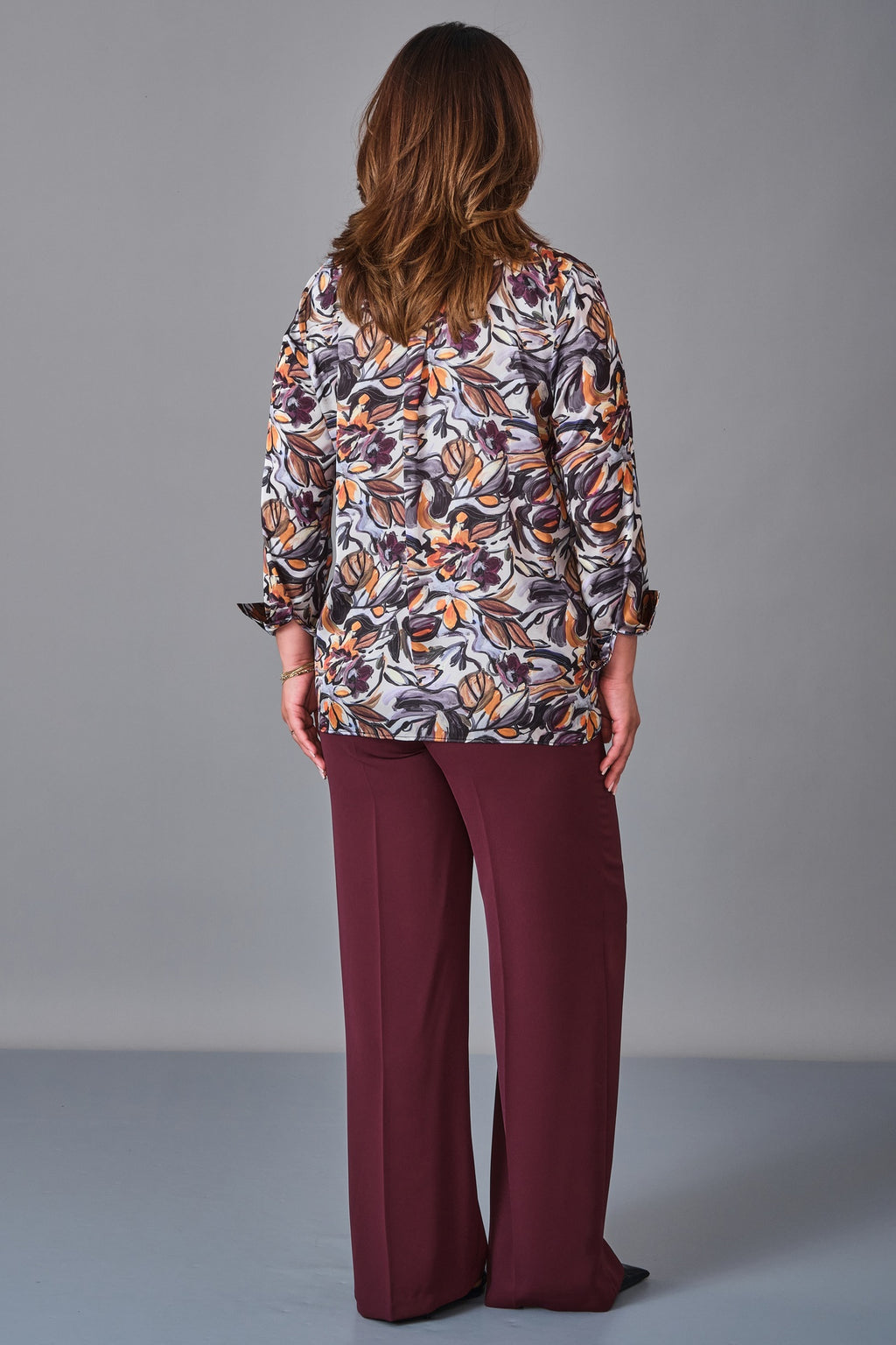 Selen - Plus Size Blouse (SLN27K060335) - 8690200236365