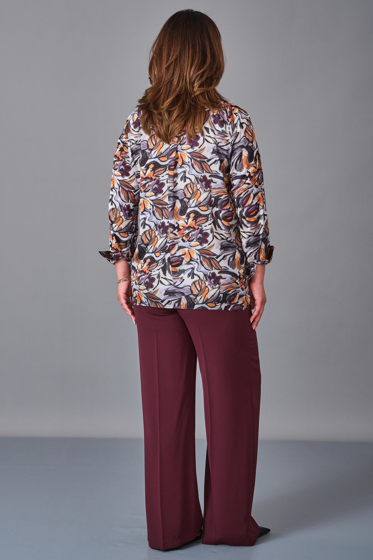 Selen - Plus Size Blouse (SLN27K060335) - 8690200236365