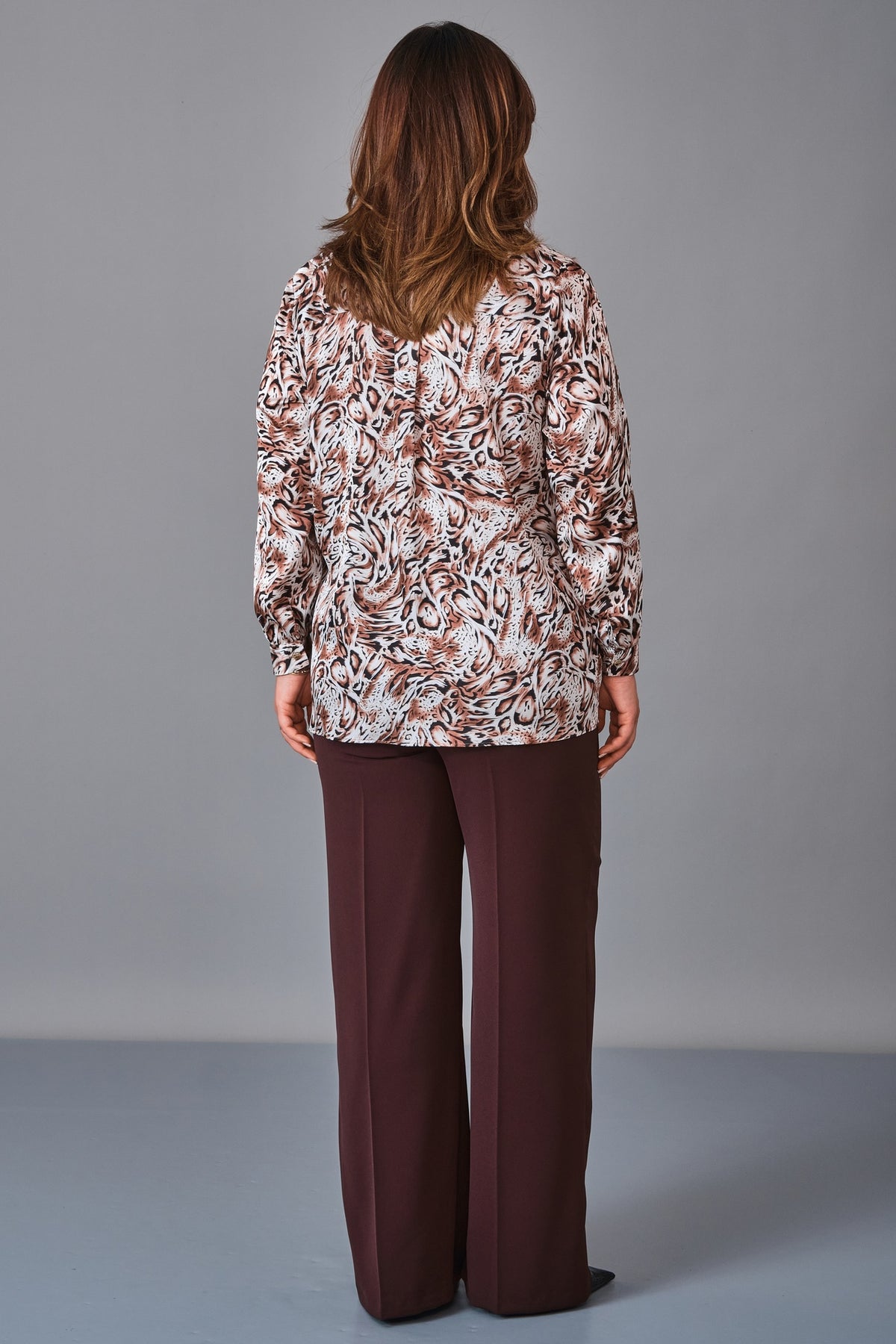Selen - Plus Size Blouse (SLN27K060335) - 8690200236372