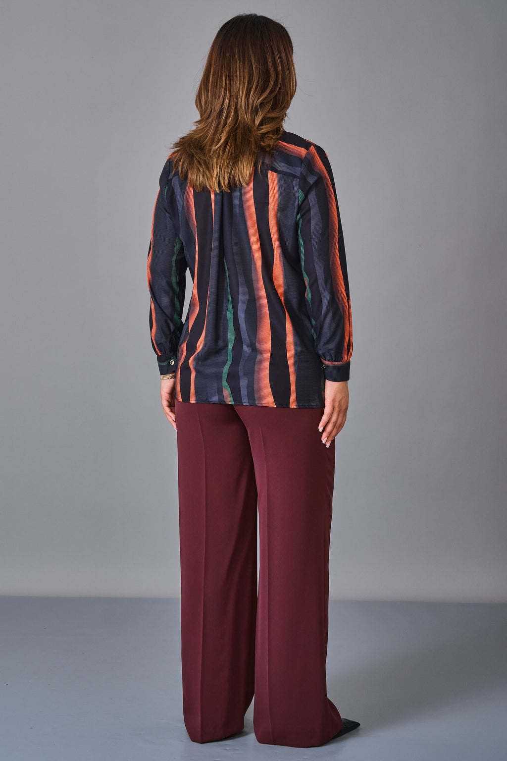 Selen - Plus Size Blouse (SLN27K060335) - 8690200236389