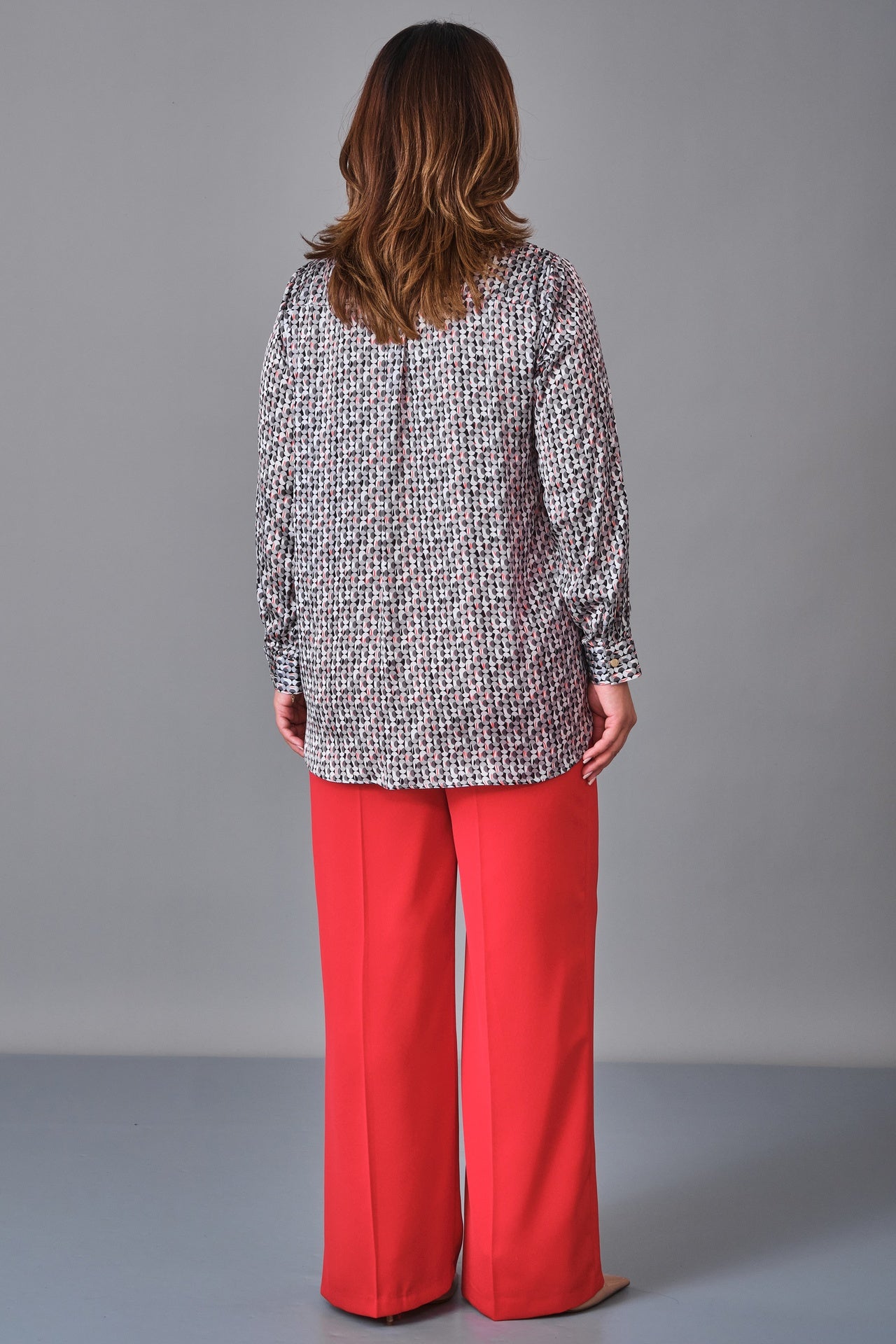 Selen - Plus Size Blouse (SLN27K260258) - 8690200236402