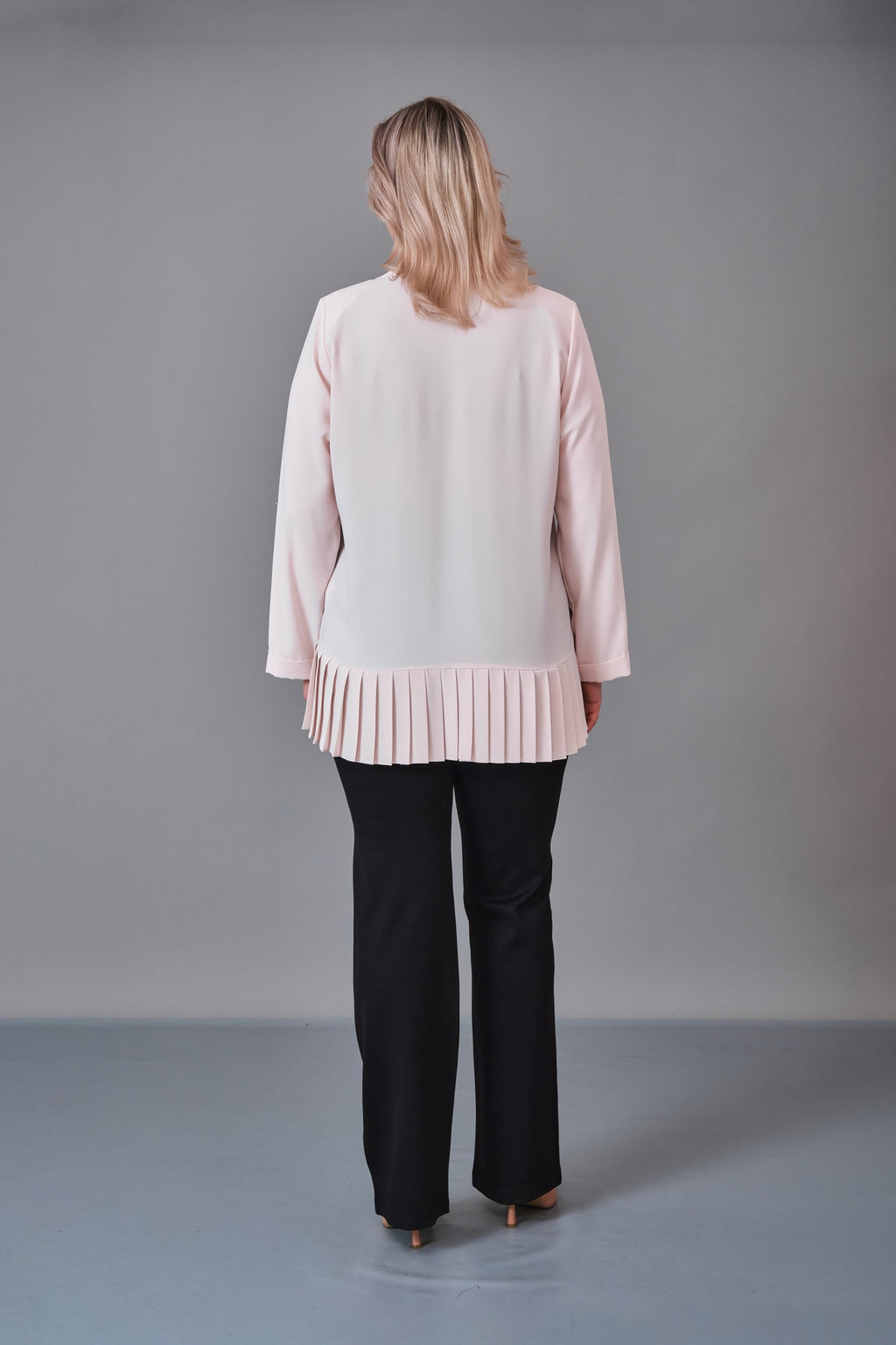 Kifayet - Extended Plus Size Shirt (KFT27K23719-01) - 8690200236501