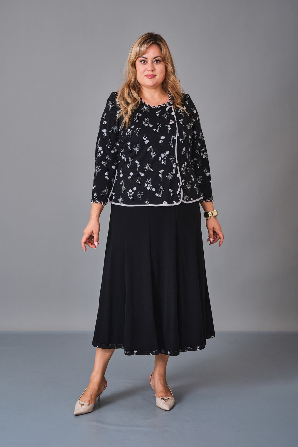 Gumanize - Plus Size Dress (GMZ2026-51-7908) - 8690200236570