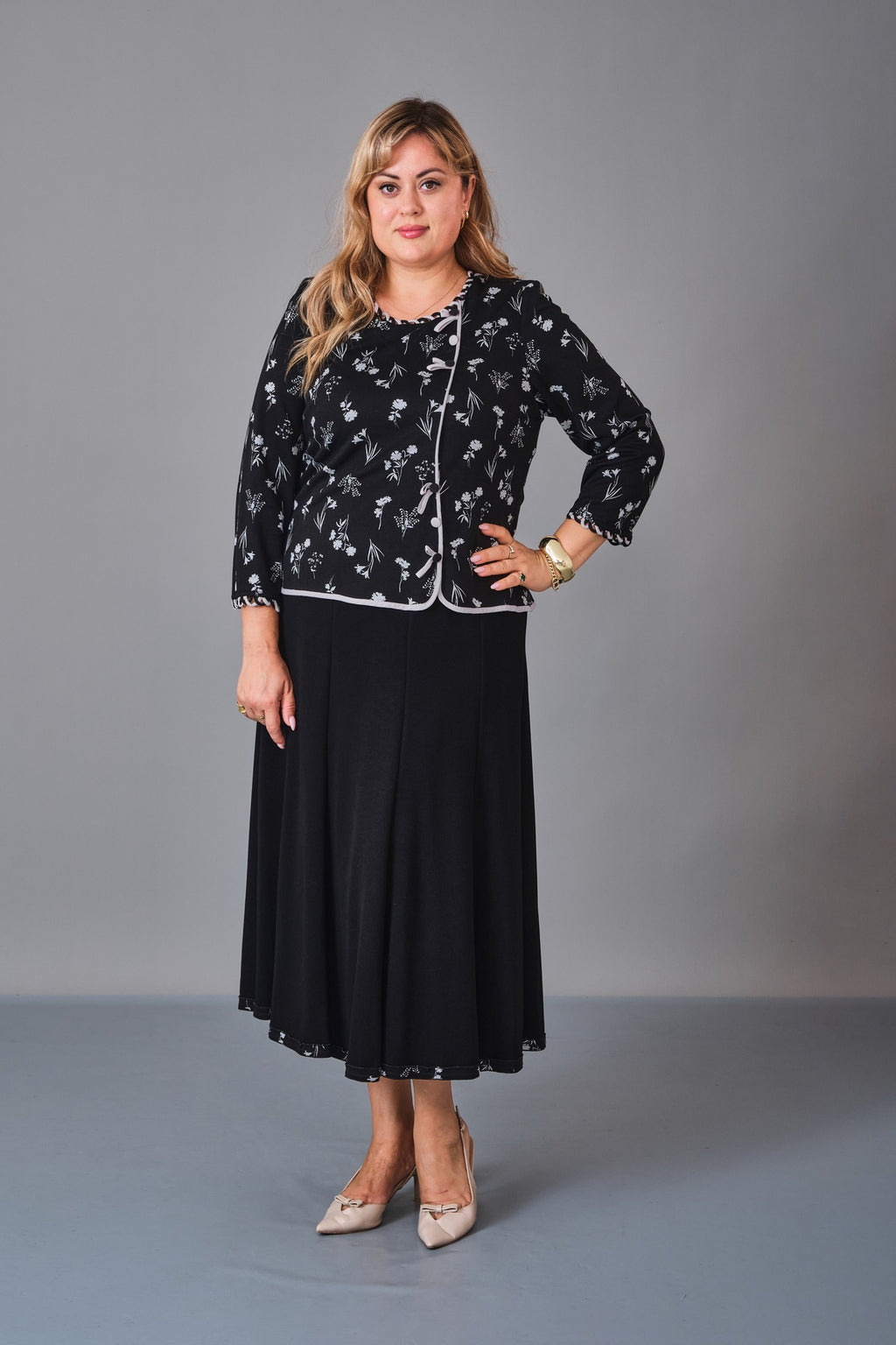 Gumanize - Plus Size Dress (GMZ2026-51-7908) - 8690200236570