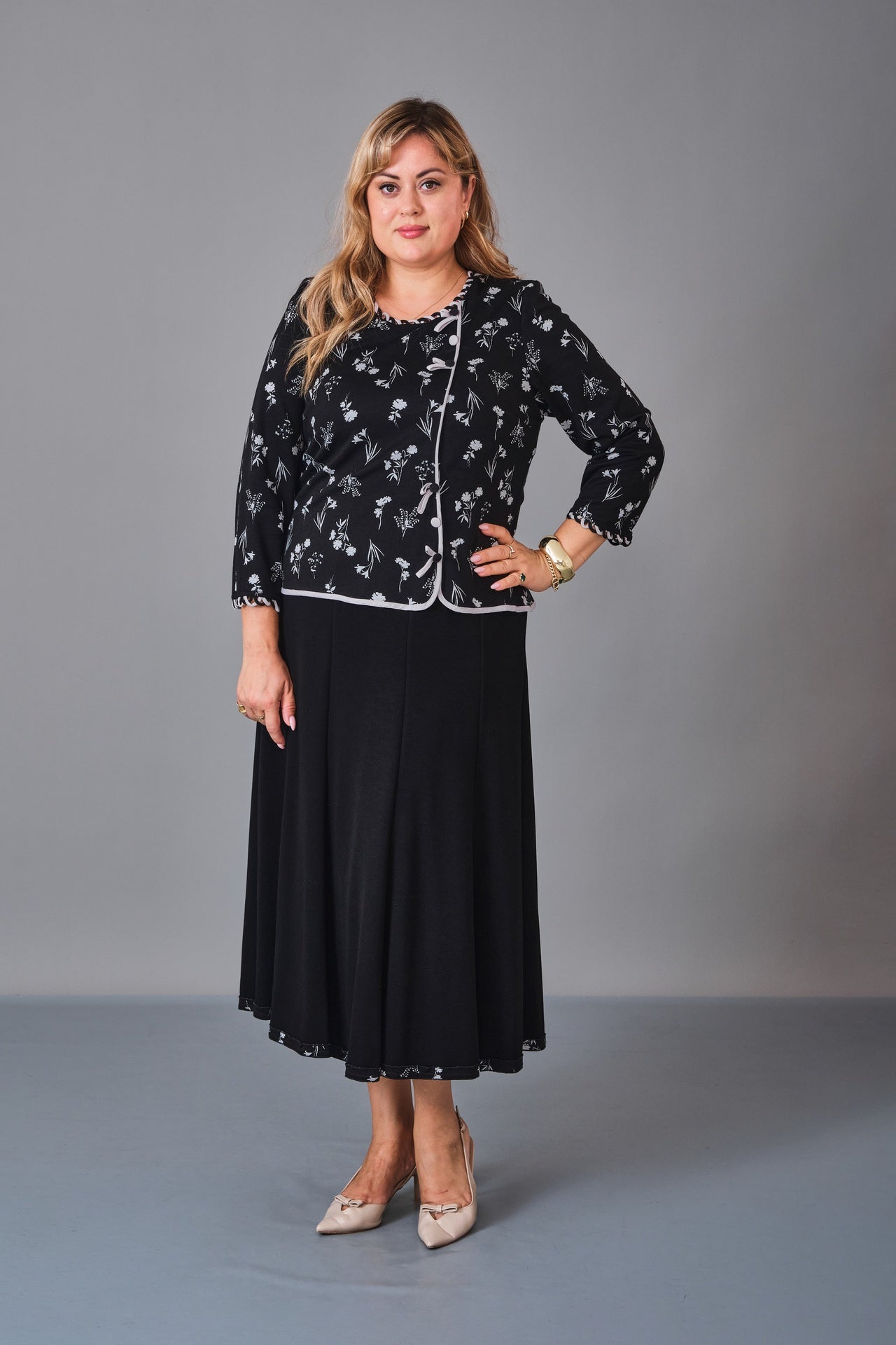 Gumanize - Plus Size Dress (GMZ2026-51-7908) - 8690200236570