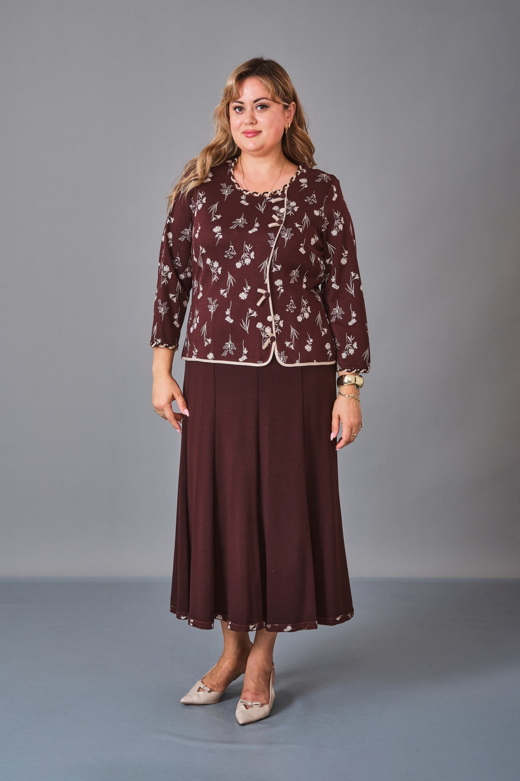 Gumanize - Plus Size Dress (GMZ2026-51-7908) - 8690200236587