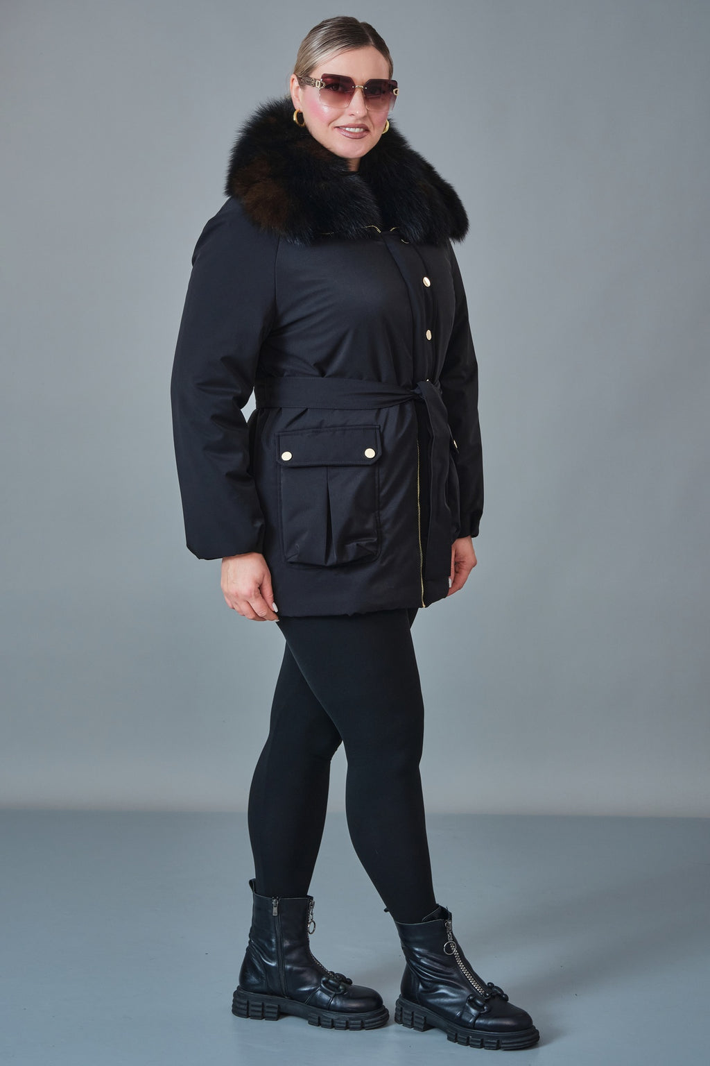 Jadem - Plus Size Coat (JDM27K5944)