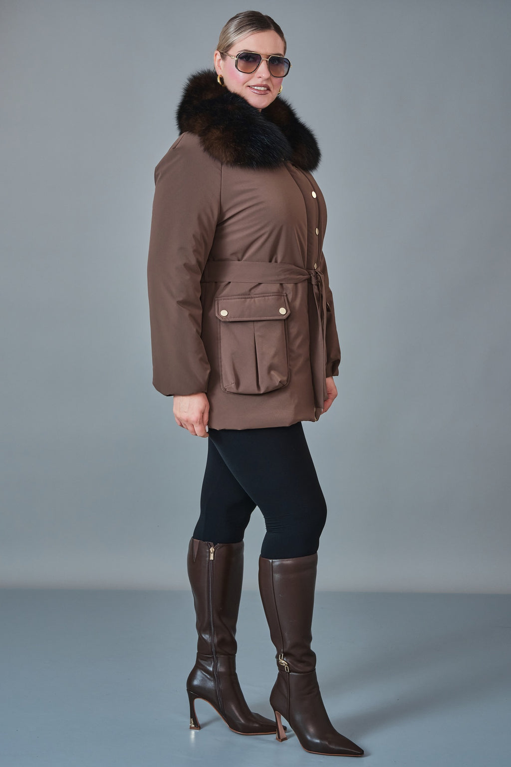 Jadem - Plus Size Coat (JDM27K5944)