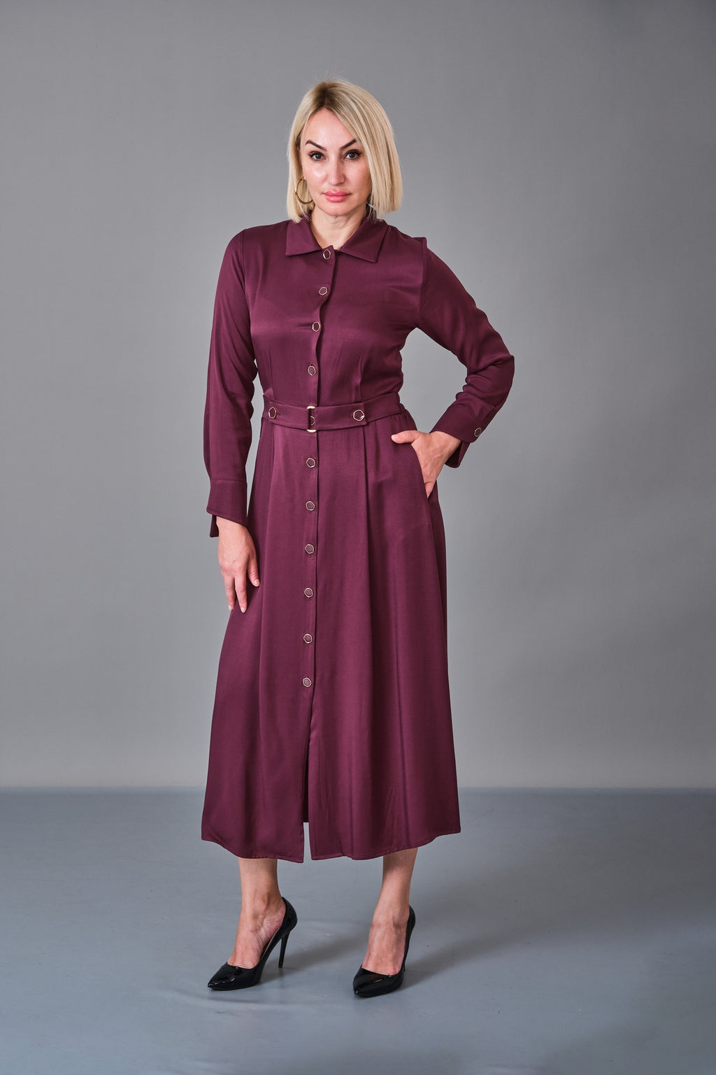 Revaro - Regular Size Dress (REV27KS-9154) - 8690200237430