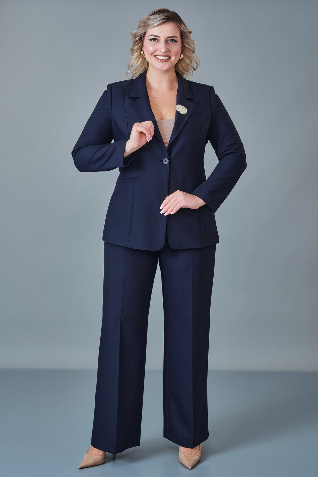 Meira - Plus Size Suit (MEI27K8725)