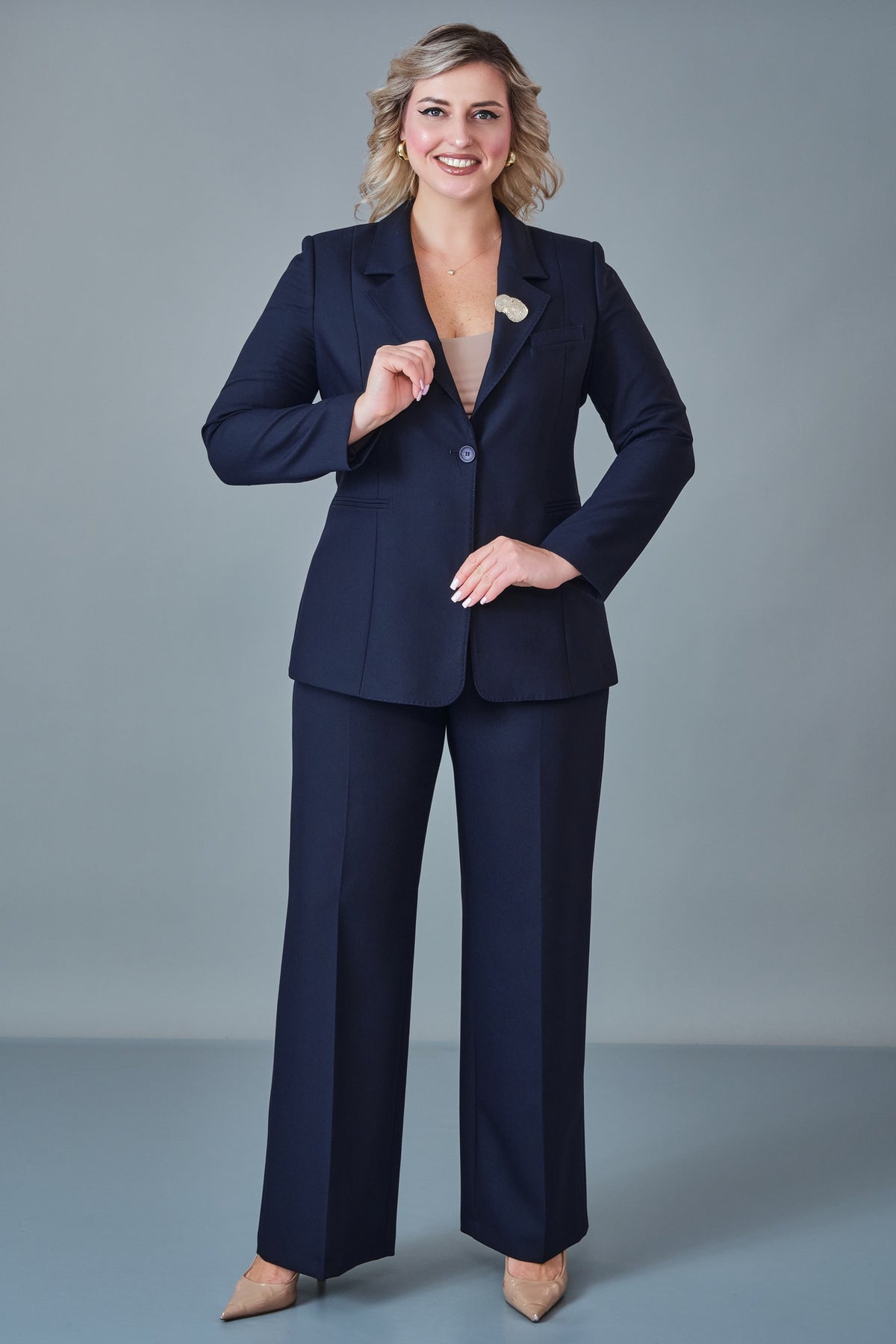 Meira - Plus Size Suit (MEI27K8725)