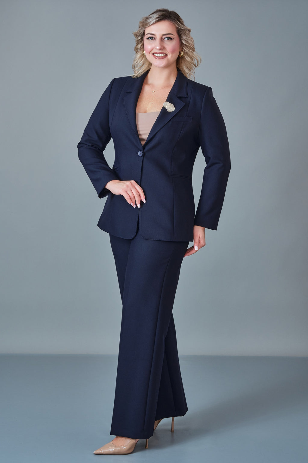 Meira - Plus Size Suit (MEI27K8725)