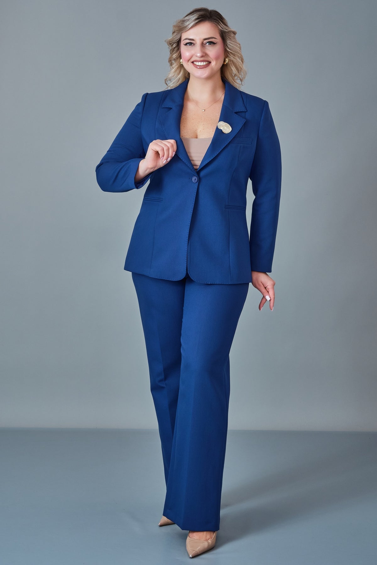Meira - Plus Size Suit (MEI27K8725)