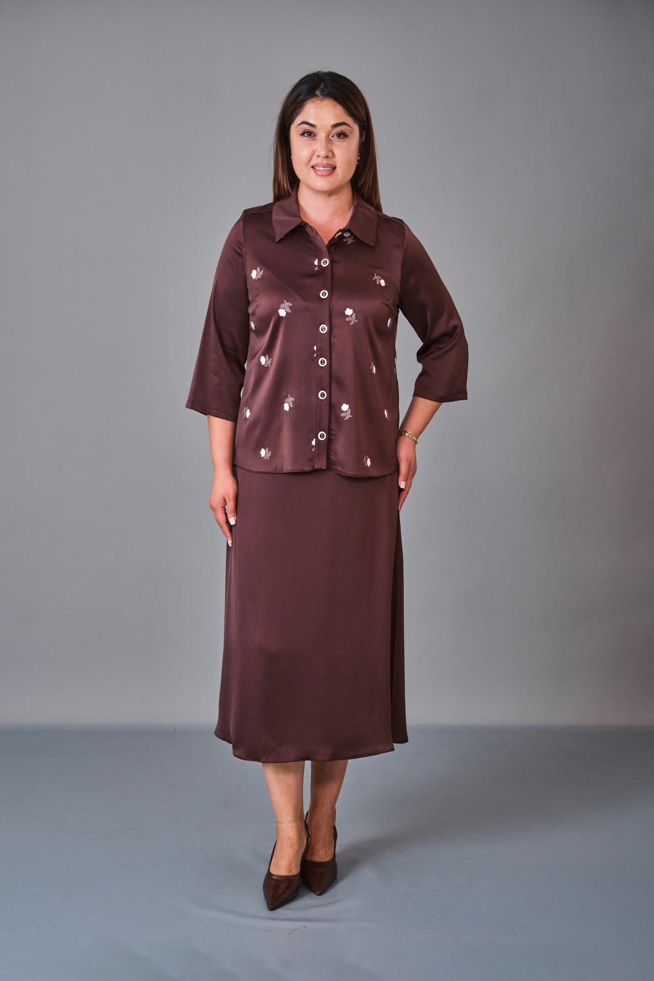 Dress Port - Plus Size Suit (DSP27K3604) - 8690200237812