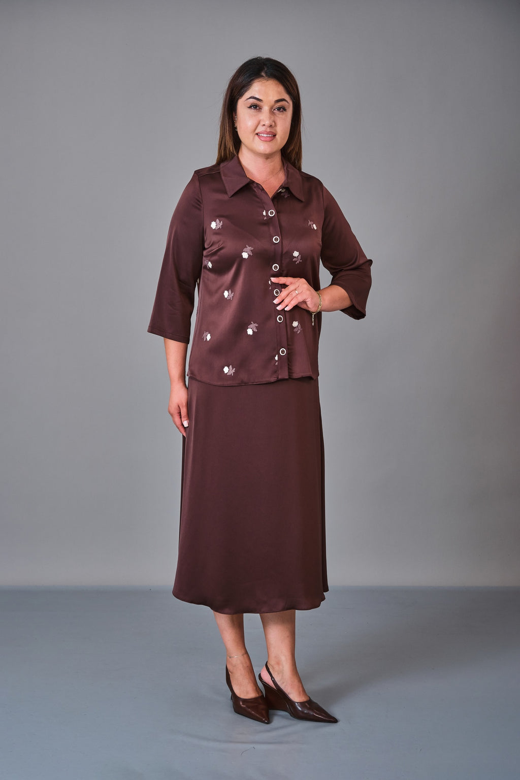 Dress Port - Plus Size Suit (DSP27K3604) - 8690200237812