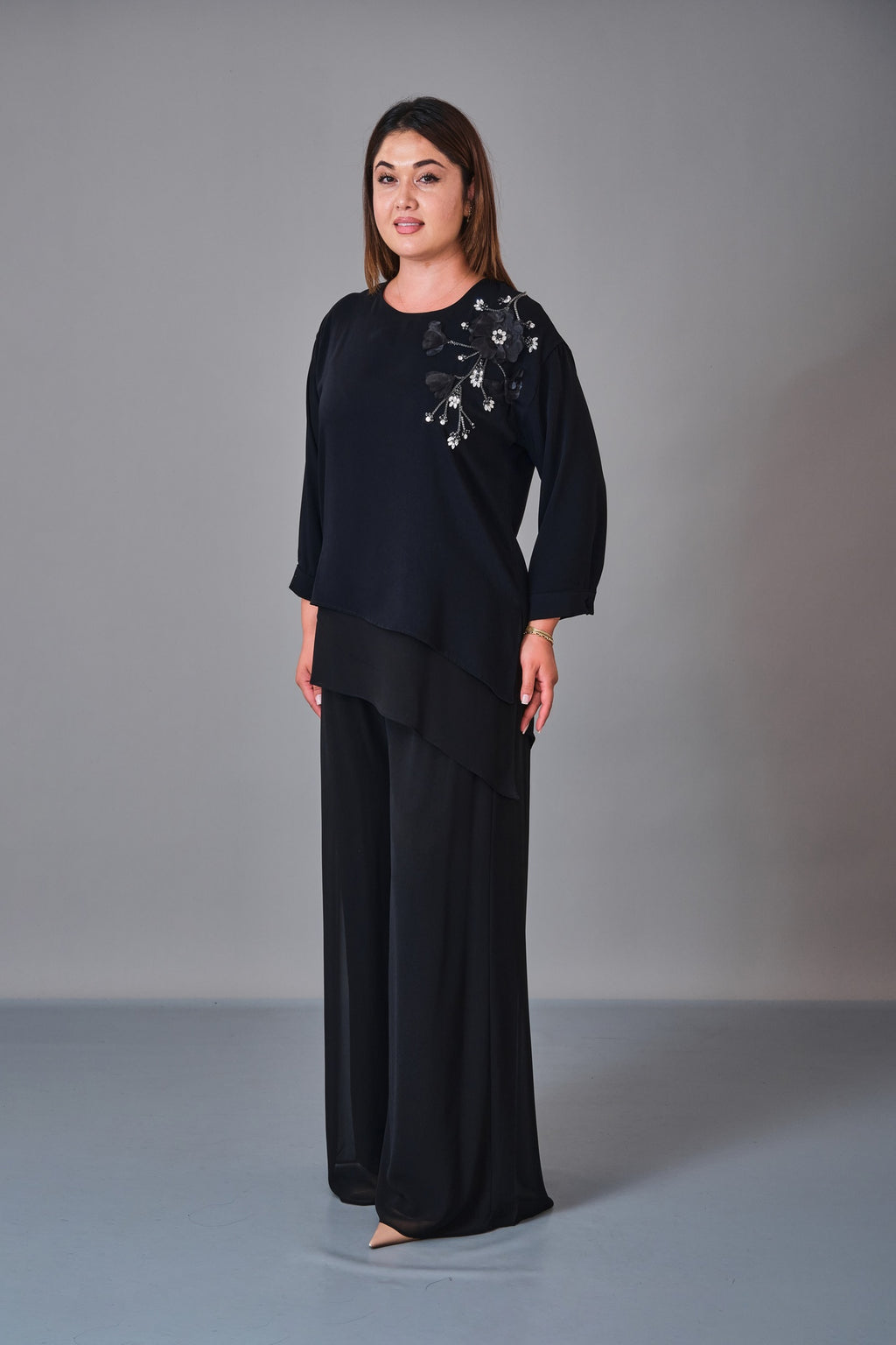 Dress Port - Plus Size Suit (DSP27K3656) - 8690200237829