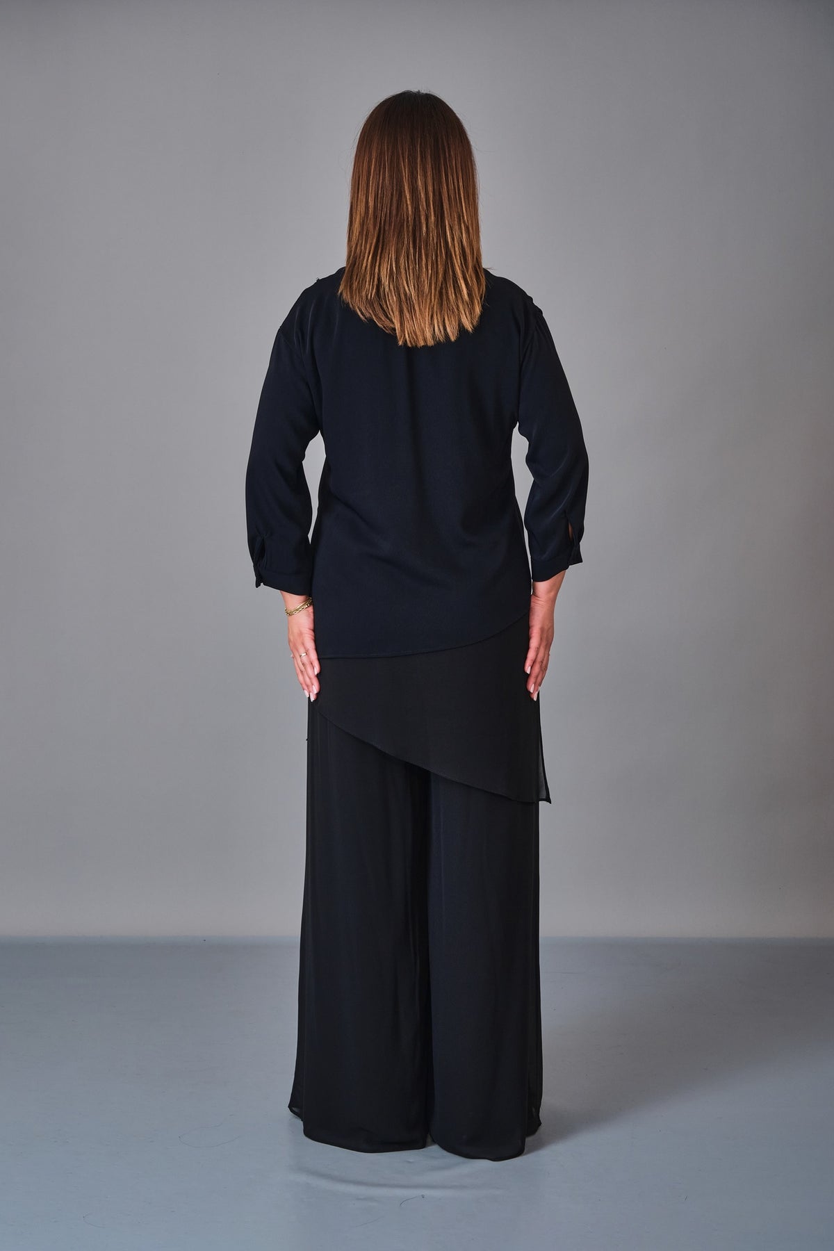 Dress Port - Plus Size Suit (DSP27K3656) - 8690200237829