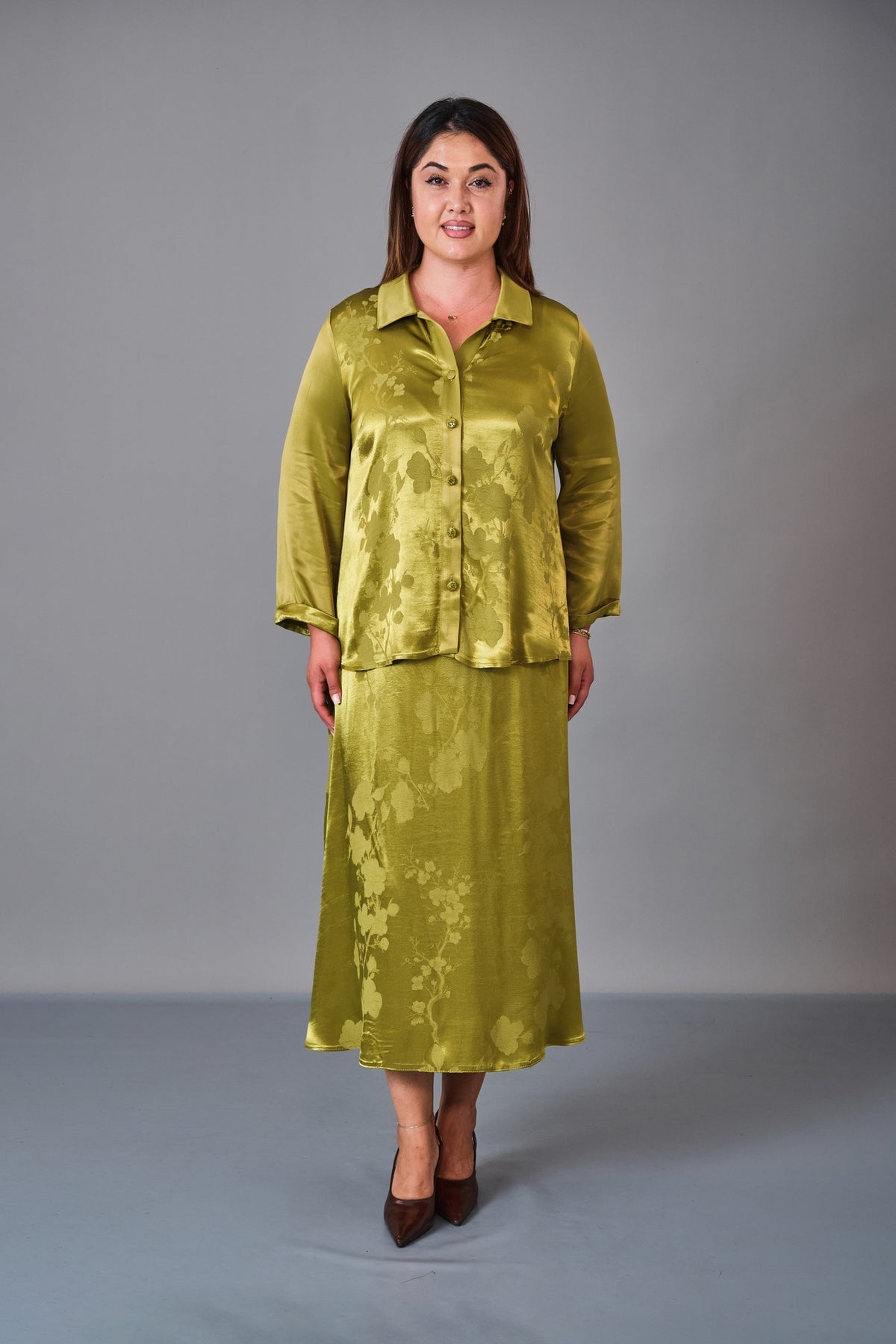 Dress Port - Plus Size Suit (DSP27K3661) - 8690200237843