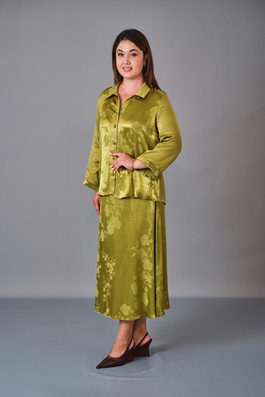 Dress Port - Plus Size Suit (DSP27K3661) - 8690200237843