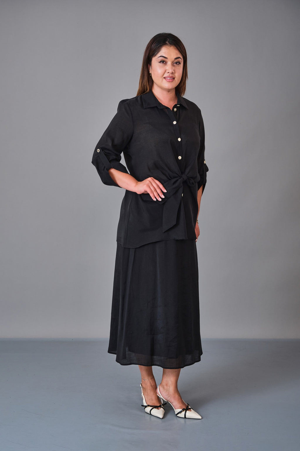 Dress Port - Plus Size Suit (DSP27K3664) - 8690200237850