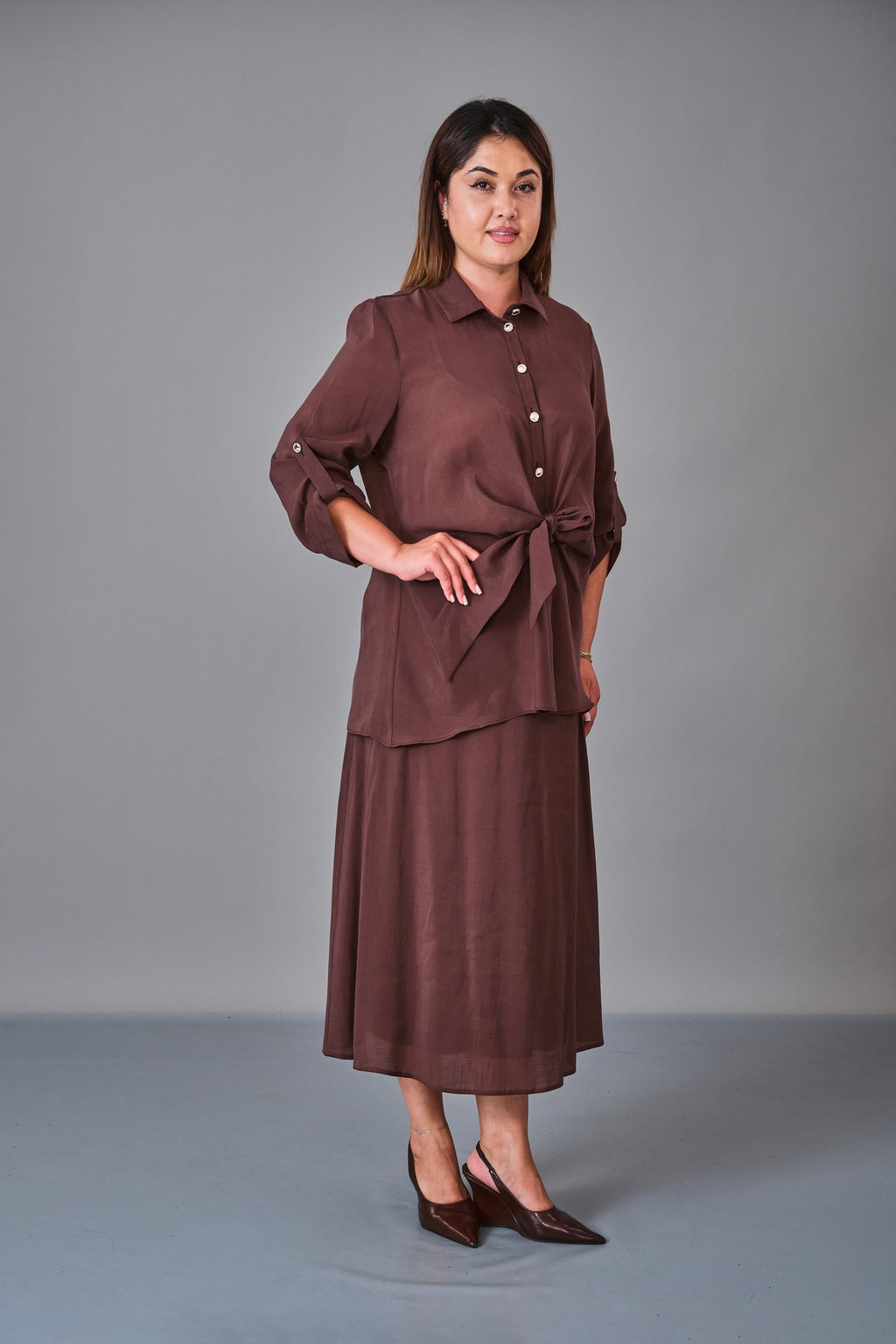 Dress Port - Plus Size Suit (DSP27K3664) - 8690200237867