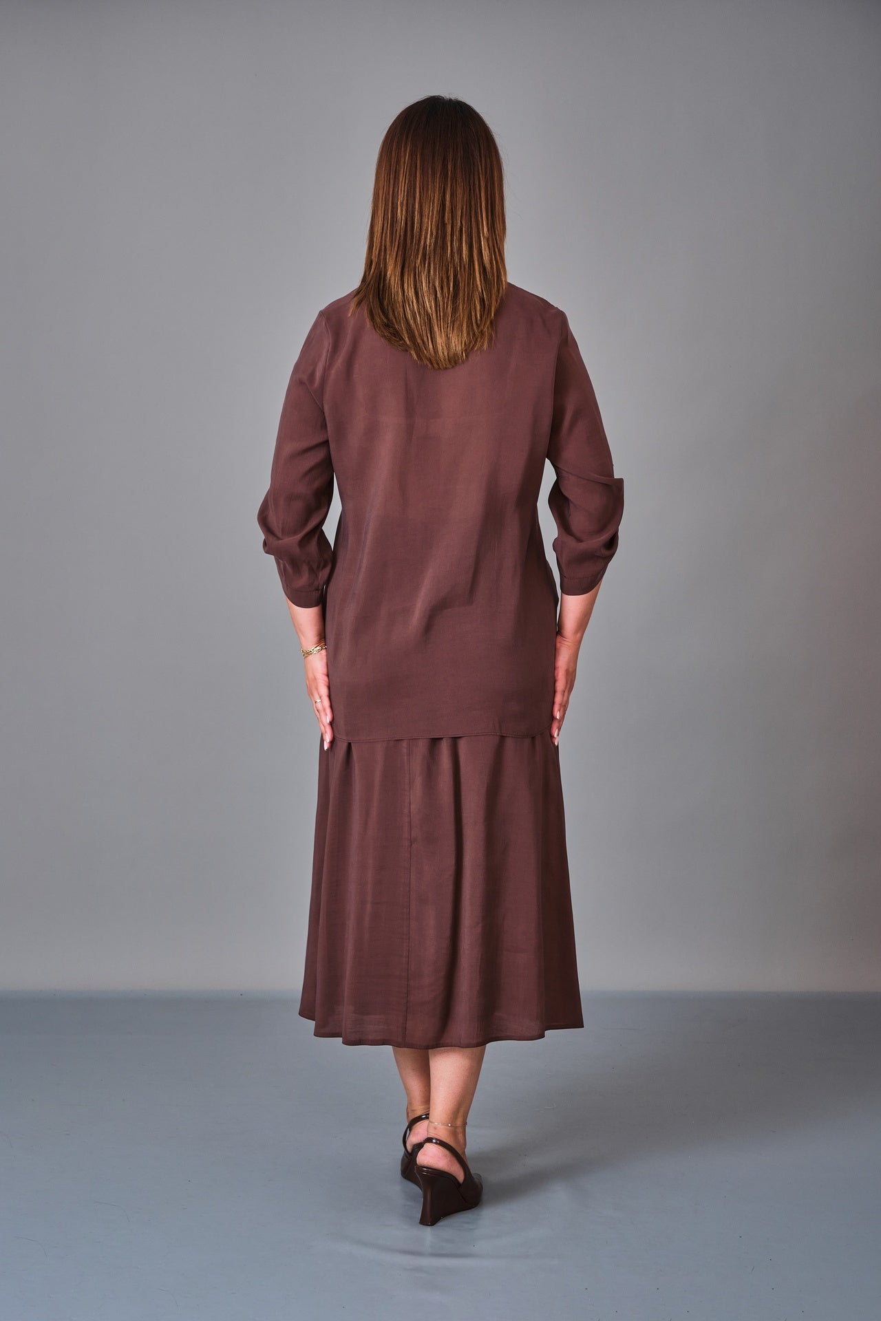 Dress Port - Plus Size Suit (DSP27K3664) - 8690200237867