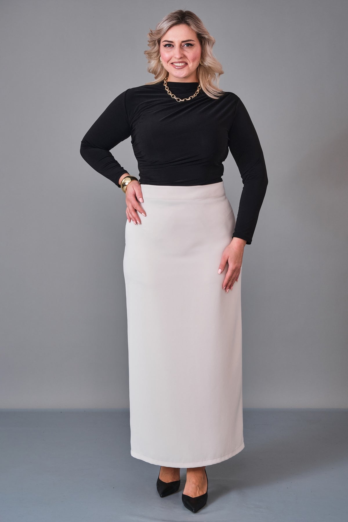 Myraang - Plus Size Skirt (MRG27K08-8476)