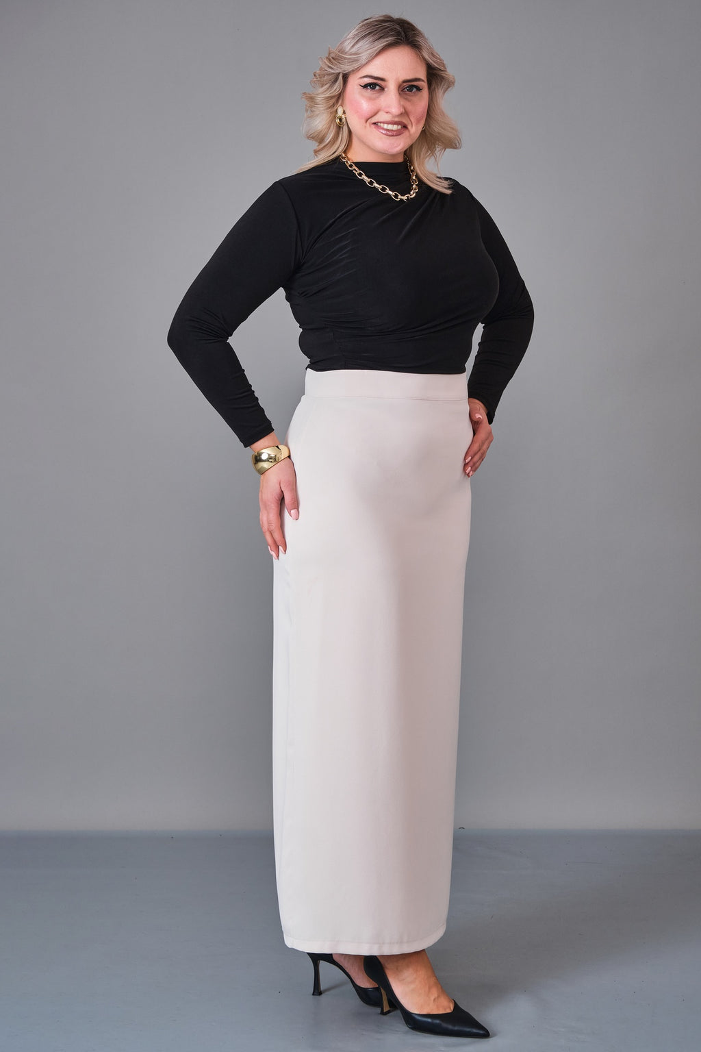Myraang - Plus Size Skirt (MRG27K08-8476)