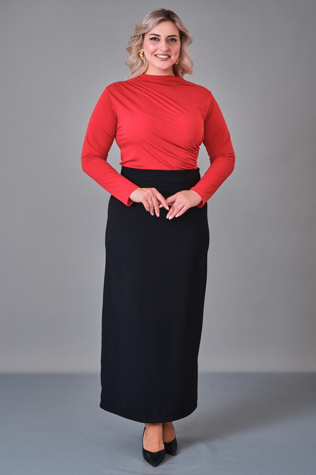 Myraang - Plus Size Skirt (MRG27K08-8476)
