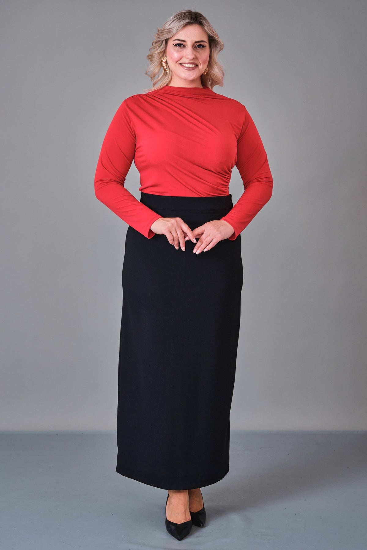 Myraang - Plus Size Skirt (MRG27K08-8476)