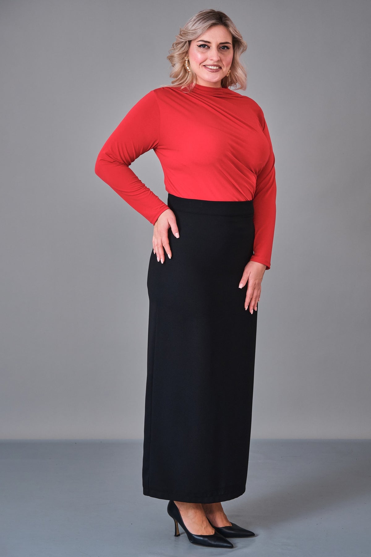 Myraang - Plus Size Skirt (MRG27K08-8476)