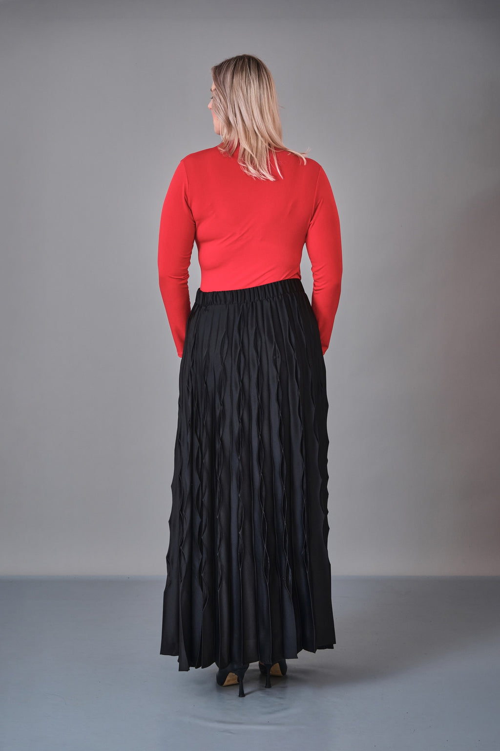 Myraang - Plus Size Skirt (MRG27K08-8431) - 8690200238024