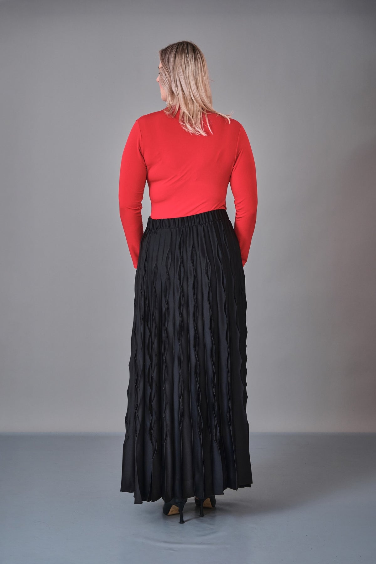 Myraang - Plus Size Skirt (MRG27K08-8431) - 8690200238024