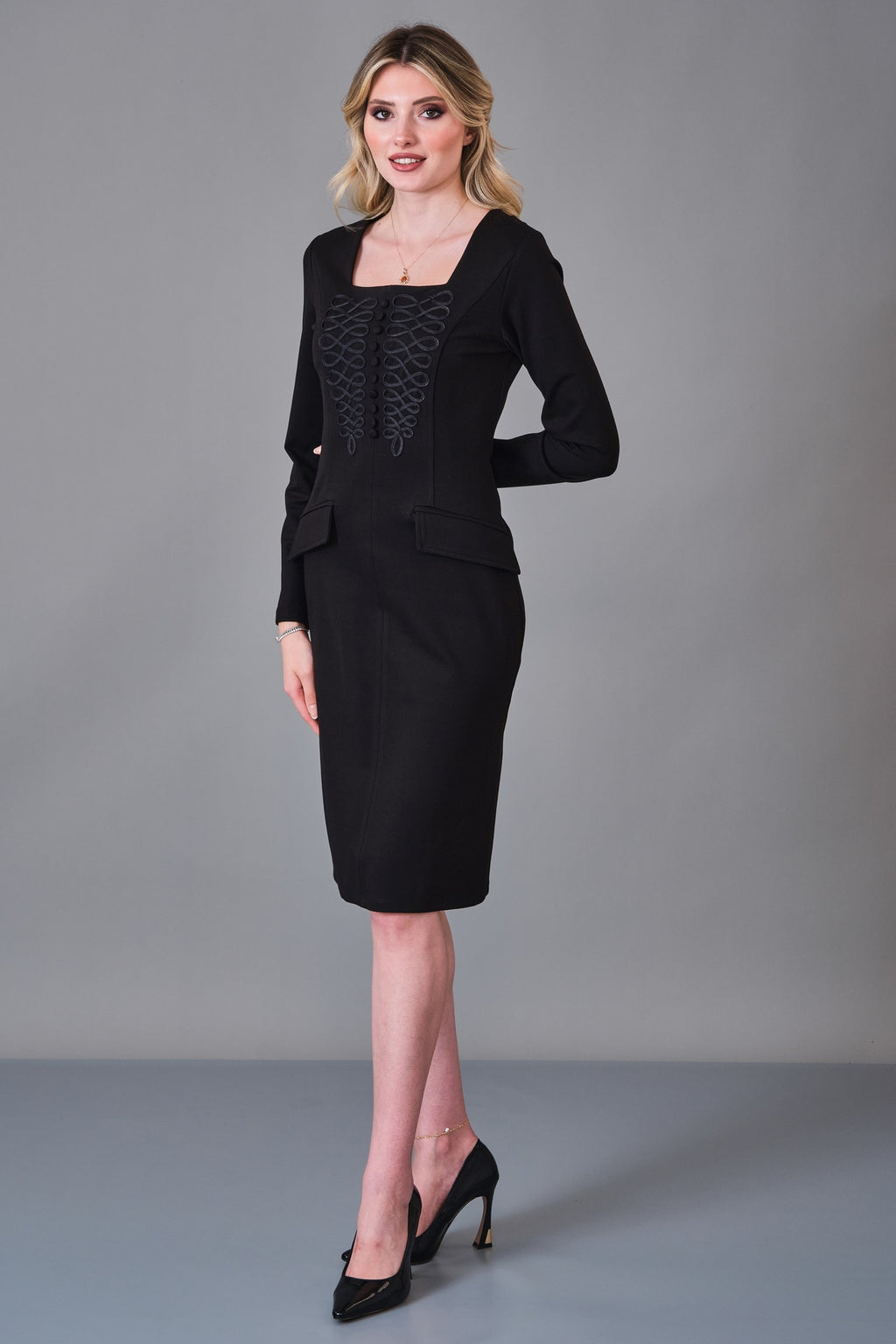 Fever - Regular Size Dress (FVR27K16025) - 8690200238154