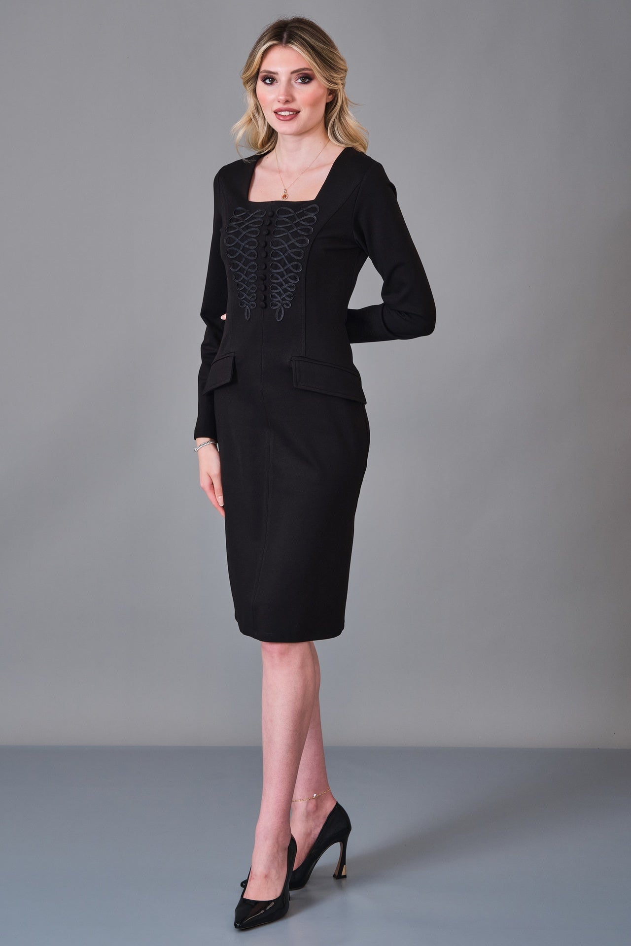 Fever - Regular Size Dress (FVR27K16025) - 8690200238154