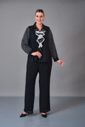 Kifayet - Extended Plus Size Shirt (KFT27K23707-20) - 8690200238208