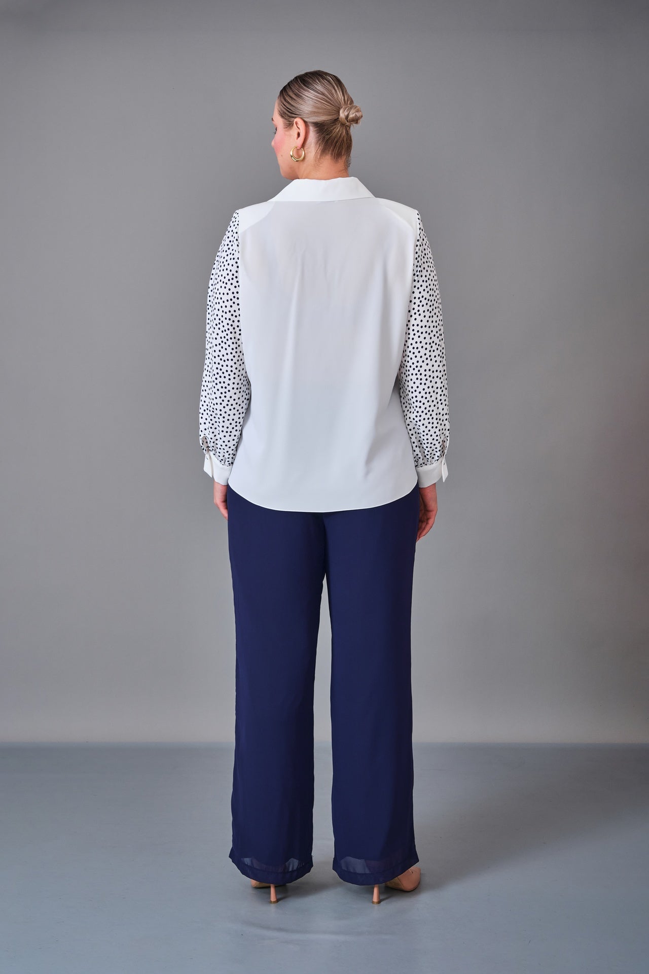 Kifayet - Extended Plus Size Shirt (KFT27K23707-20) - 8690200238222