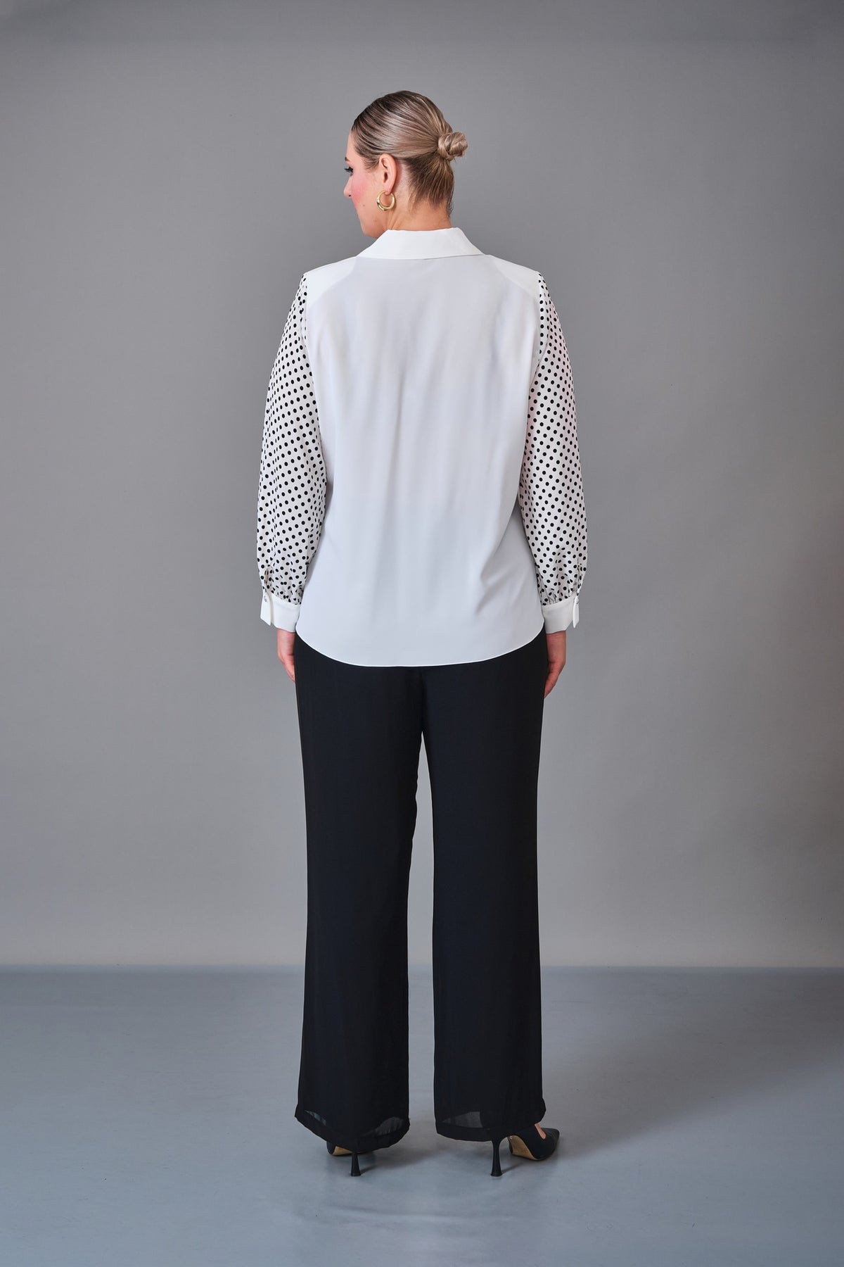 Kifayet - Extended Plus Size Shirt (KFT27K23707-20) - 8690200238239