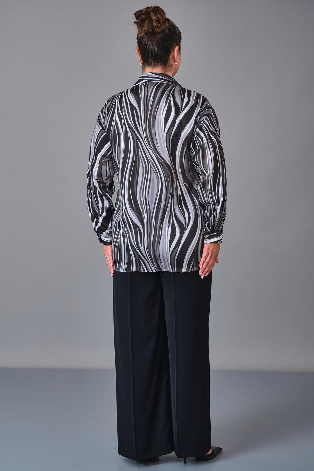 Selen - Plus Size Blouse (SLN27K160270) - 8690200238260