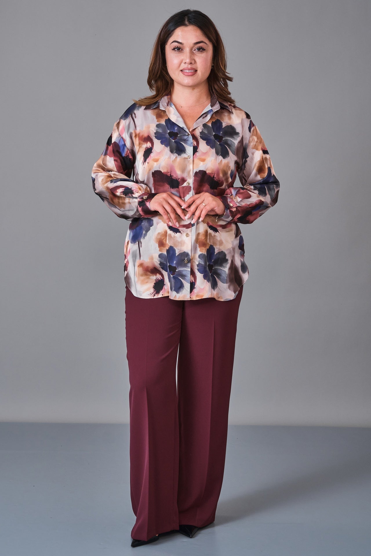 Selen - Plus Size Blouse (SLN27K160270) - 8690200238277