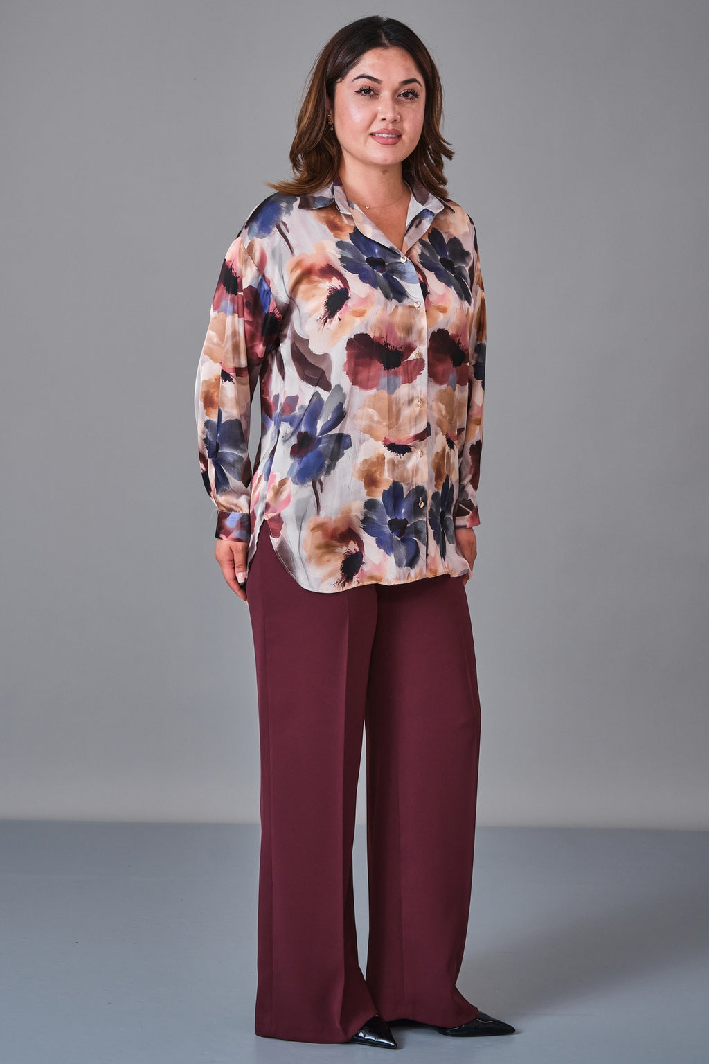 Selen - Plus Size Blouse (SLN27K160270) - 8690200238277