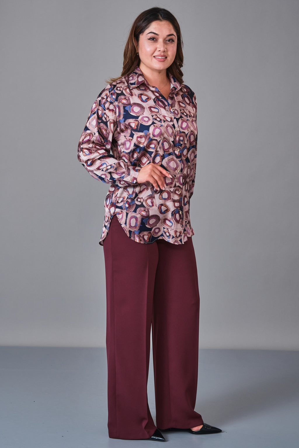 Selen - Plus Size Blouse (SLN27K160270) - 8690200238284
