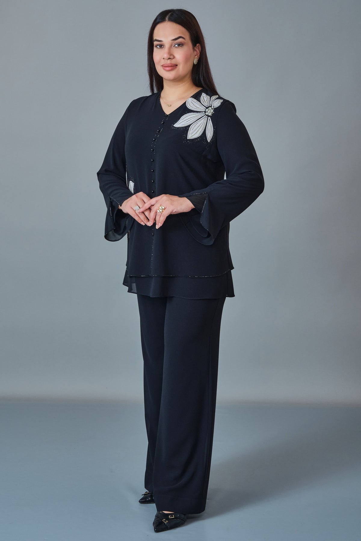 Quizas - Extended Plus Size Suit (QUZ27K6197-1)