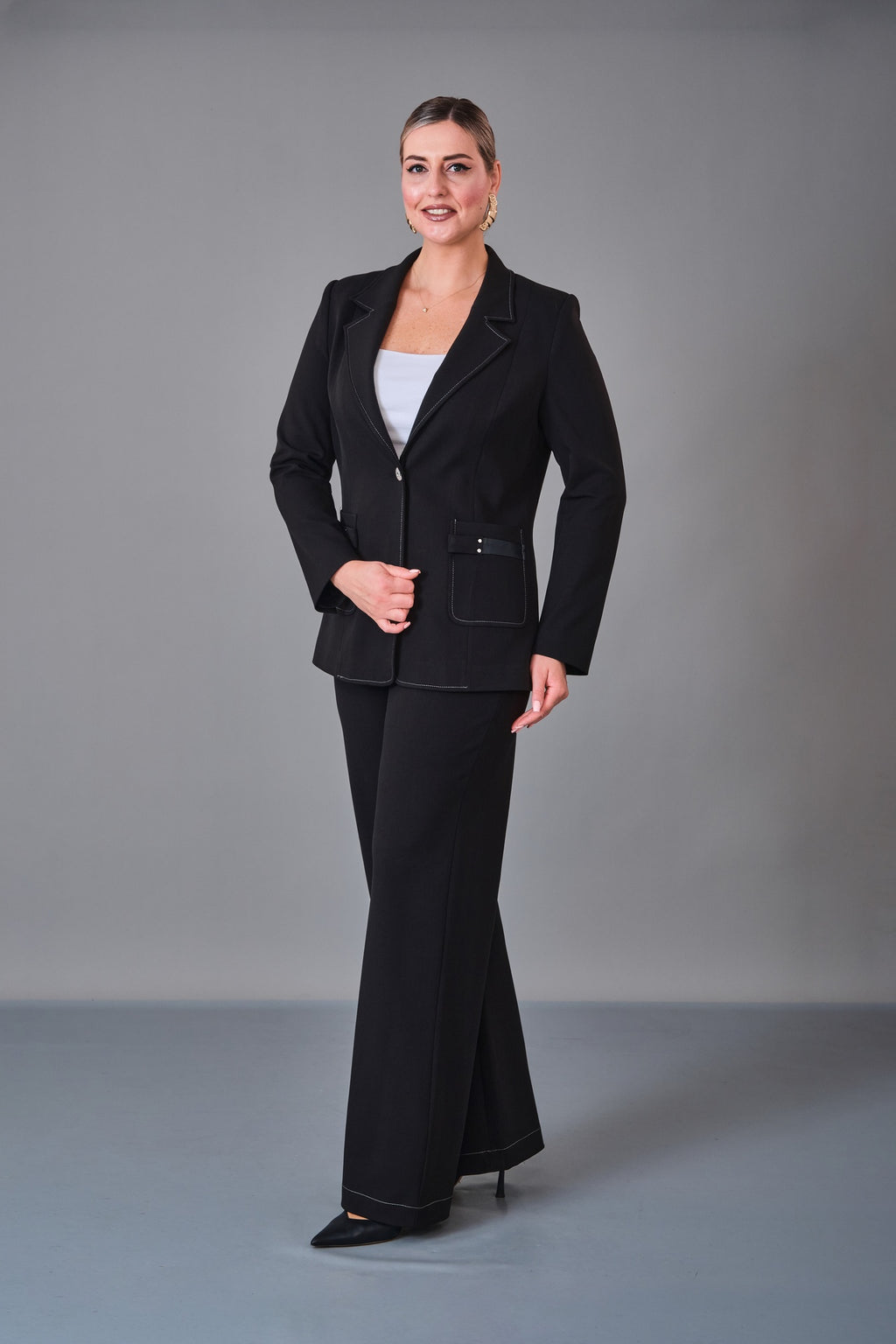 Meira - Plus Size Suit (MEI27K8855) - 8690200239052