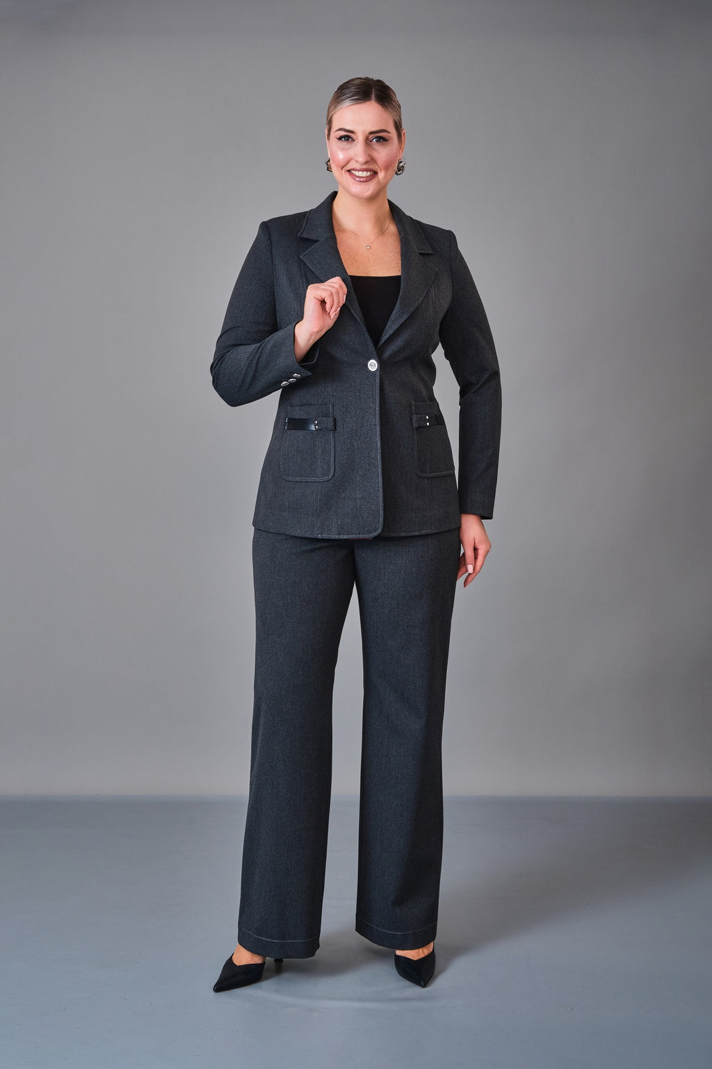 Meira - Plus Size Suit (MEI27K8855) - 8690200239076