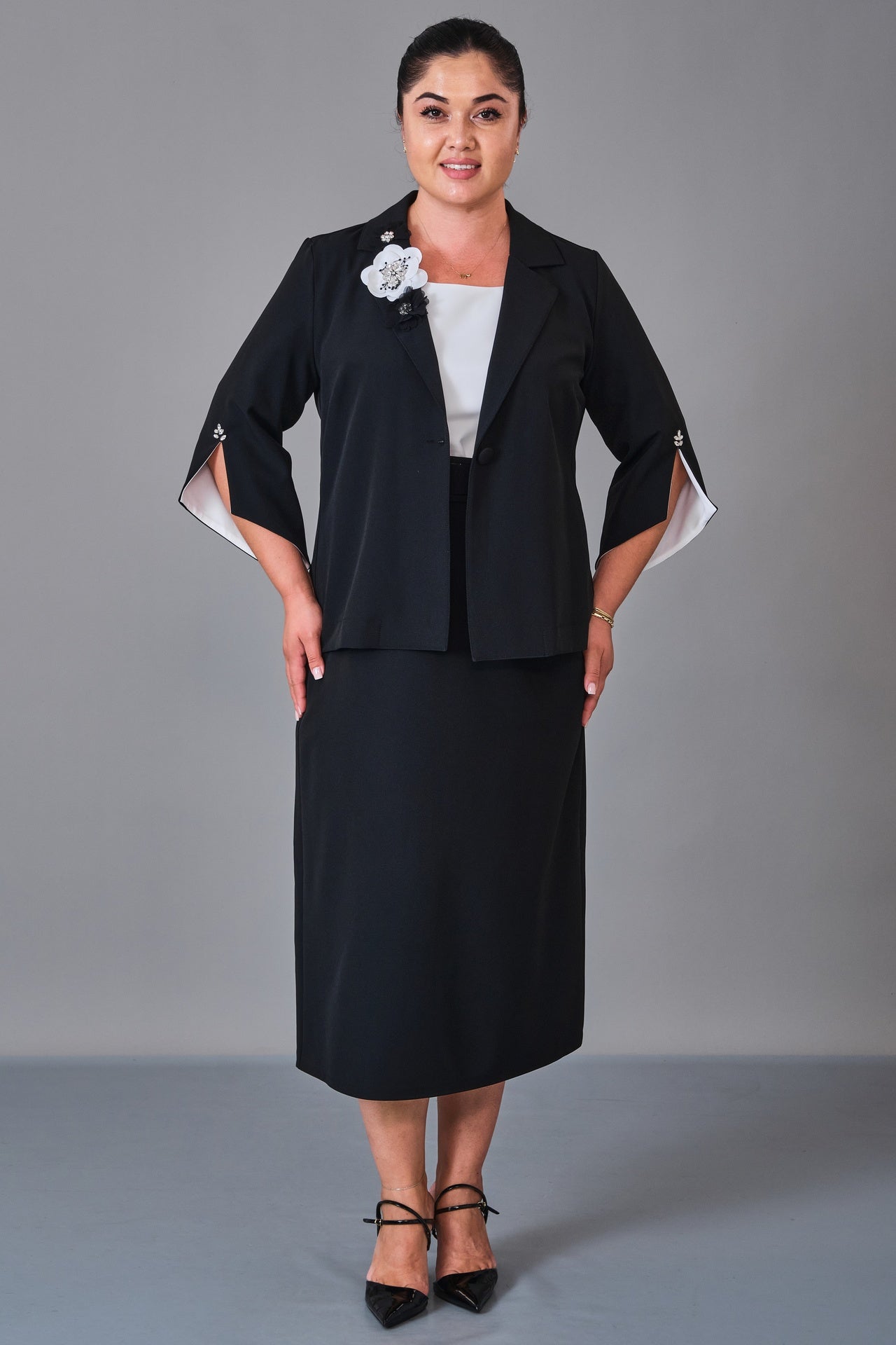Dress Port - Plus Size Suit (DSP27K3646) - 8690200239335